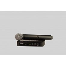 Shure BLX24E/SM58 одноканальная аналоговая вокальная радиосистема с ручным SM58