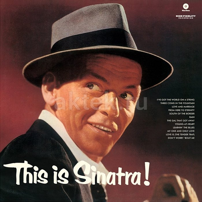 Виниловая пластинка FRANK SINATRA - THIS IS SINATRA! 180 GRAM BLACK VINYL 12"