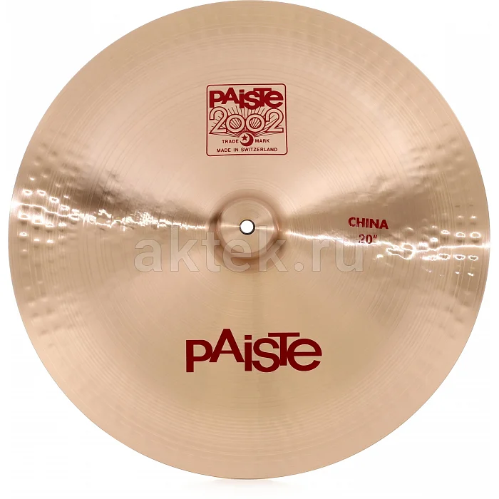Paiste 20" 2002 China тарелка для ударной установки