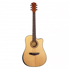 Omni D-560 акустическая гитара, корпус из махагони