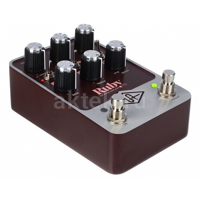 Педаль эффектов предусилителя UNIVERSAL AUDIO UAFX Ruby '63 Top Boost Amplifier 5