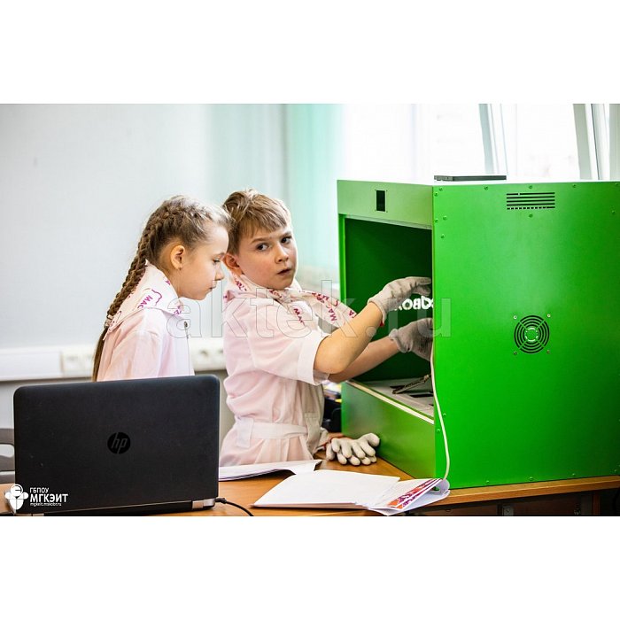 АГРОАСПЕКТ ECOBOX ED учебная гидропонная агролаборатория 80Вт LED 5