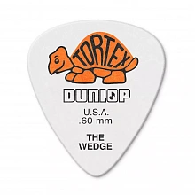 Dunlop 424P060 Tortex Wedge 12Pack медиаторы, 0,6 мм, 12 шт