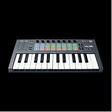 Novation FLkey Mini MIDI-клавиатура, 25 мини-клавиш, 16 RGB-пэдов