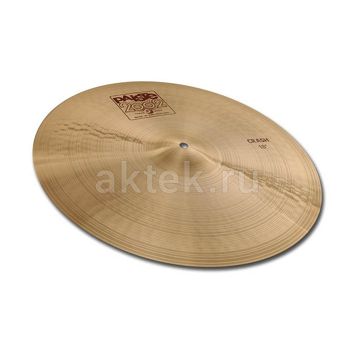 Paiste 18" 2002 Crash тарелка для ударной установки