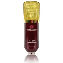 Студийный конденсаторный микрофон Arthur Forty AF-327 красный