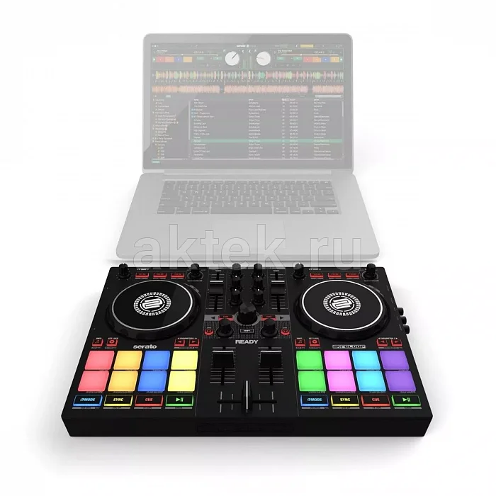 Reloop Ready двухдековый DJ-контроллер с USB-аудиоинтерфейсом 5