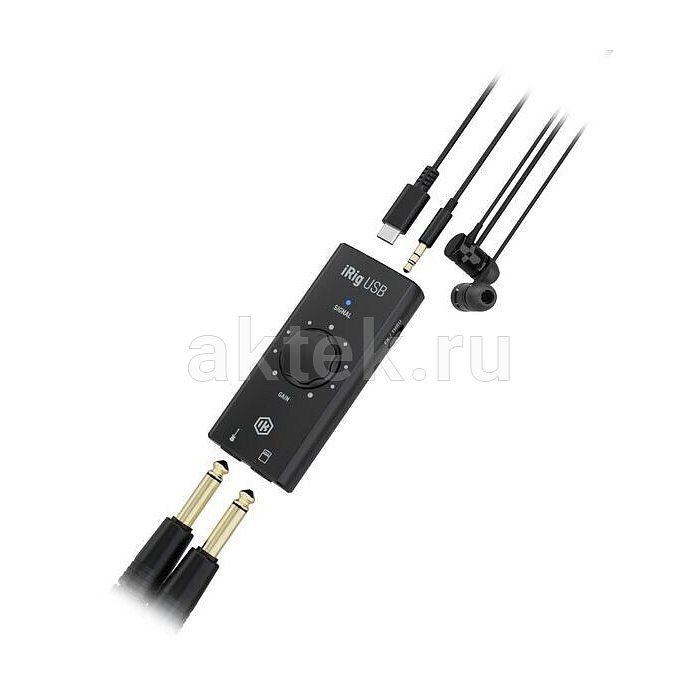 USB-аудиоинтерфейс для гитары IK Multimedia iRig USB 2