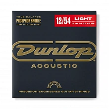 Dunlop DAP1254 Phosphor Bronze комплект струн, калибр 12-54