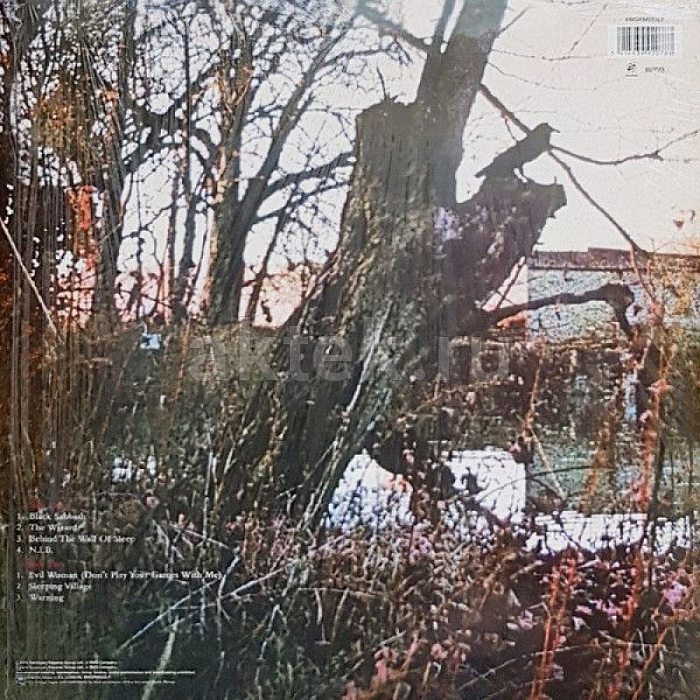 Виниловая пластинка BLACK SABBATH - BLACK SABBATH 180 GRAM BLACK VINYL 12" 2
