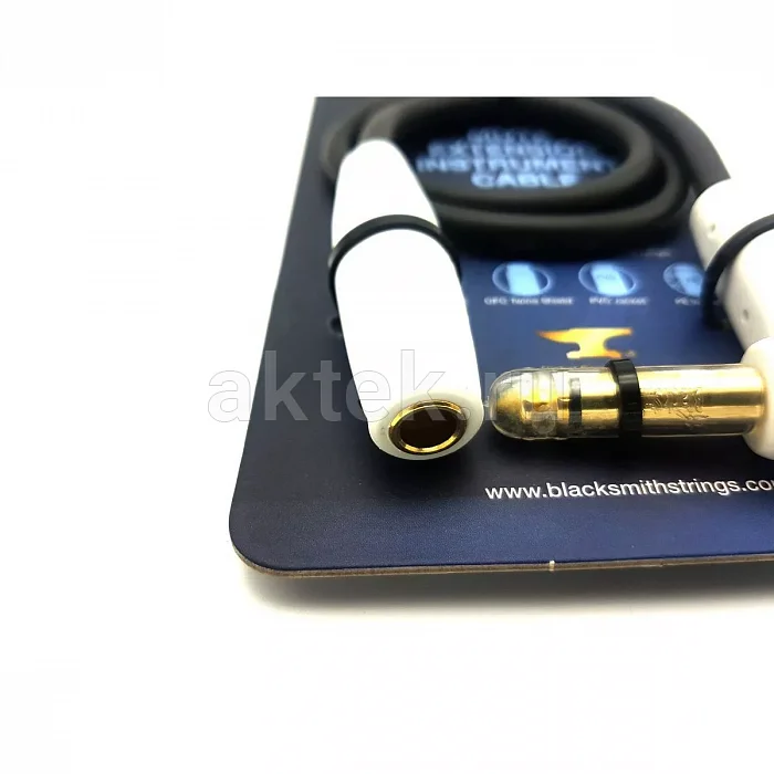 BlackSmith Mute Extension Instrument Cable 1.96ft инструментальный кабель, плетёный экран 2
