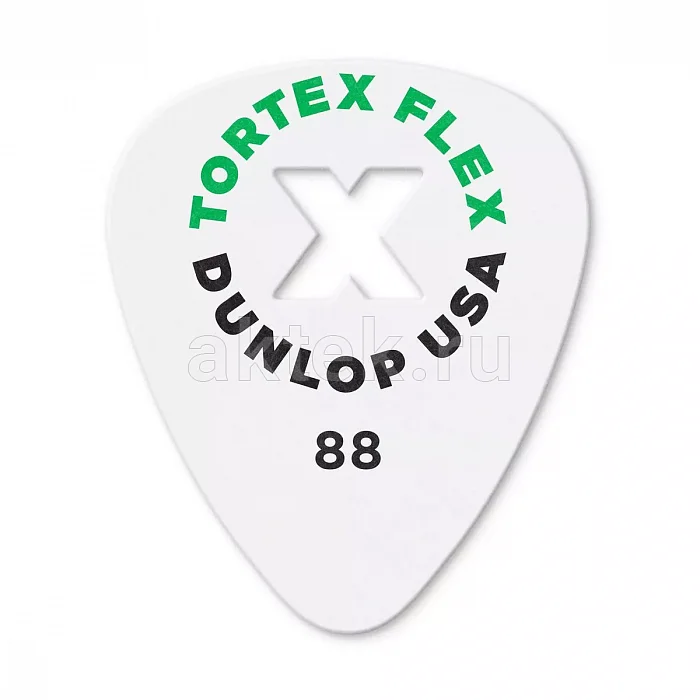 Dunlop 428XR088 Tortex Flex X Standard медиаторы, 0,88 мм
