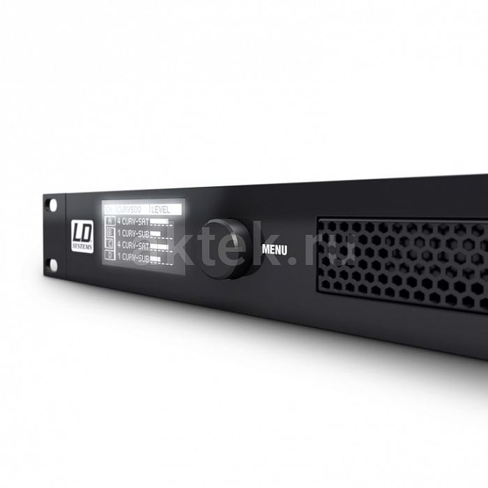LD Systems CURV 500 iAMP усилитель мощности DSP, 4×240 Вт 7