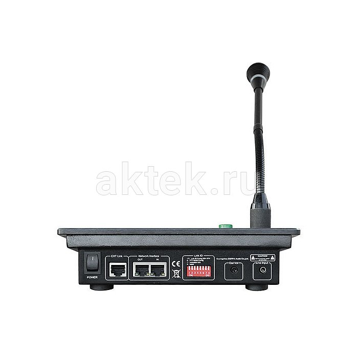 DSPPA PAVA-8008 микрофонная консоль для трансляционной системы, 16 зон 3