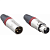 XLR-разъёмы QED QE3288+QE3289 2 пары