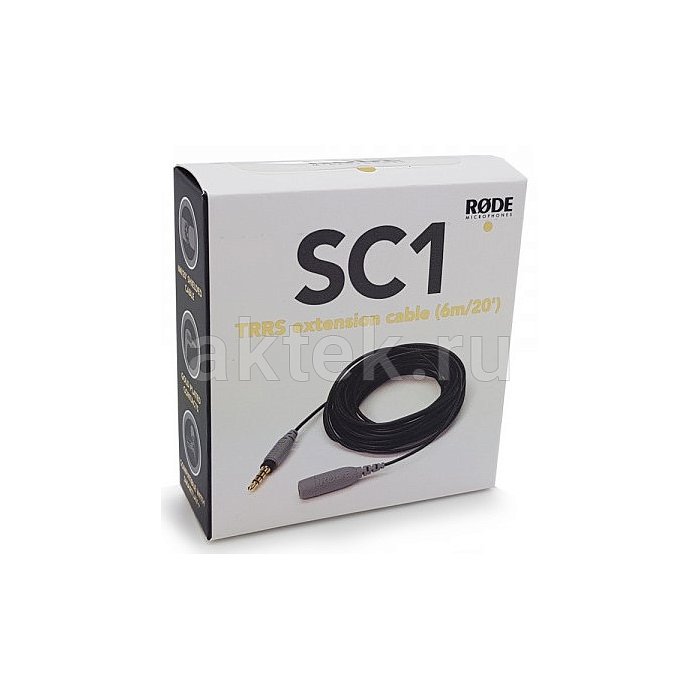RODE SC1 удлиняющий микрофонный кабель для smartLav и smartLav+ 4