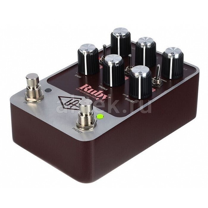 Педаль эффектов предусилителя UNIVERSAL AUDIO UAFX Ruby '63 Top Boost Amplifier 6