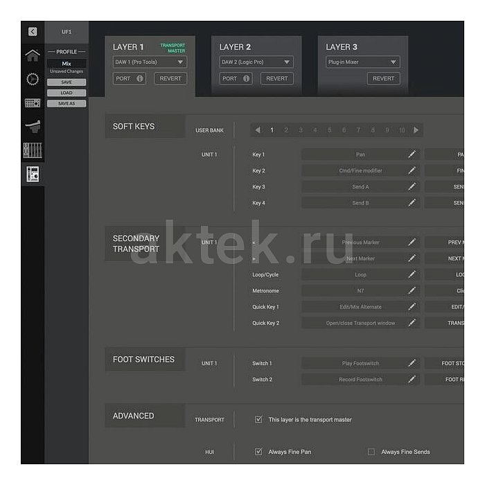 DAW-контроллер SSL UF1 4