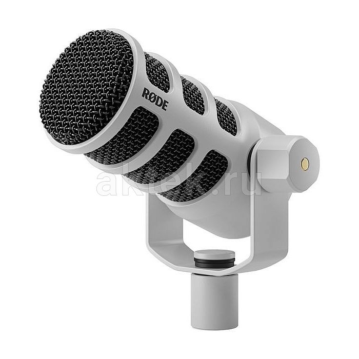Студийный микрофон RODE PodMic USB White 5
