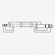 ROXTONE GPTC120/0,9 аудиокабель Jack 3,5–Jack 6,3, 0,9 м, 2×022 мм² 3