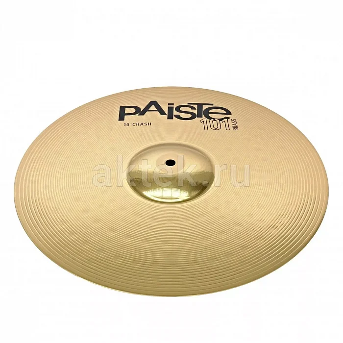 Paiste 16" 101 Brass Crash крэш-тарелка для ударной установки 2