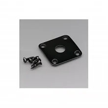 Gotoh JCB-4-B площадка гитарного разъёма, 4 винта, чёрная