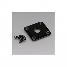 Gotoh JCB-4-B площадка гитарного разъёма, 4 винта, чёрная