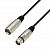 Adam Hall K3 MMF 0300 Black XLR-M–XLR-F-кабель 3м