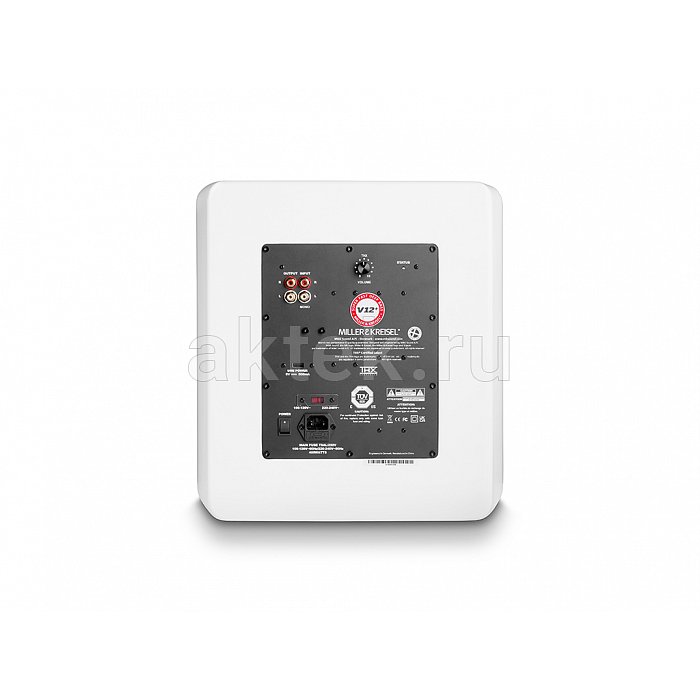 M&K Sound V12+ White Satin/White Cloth активный сабвуфер 12″ 400/800Вт 3