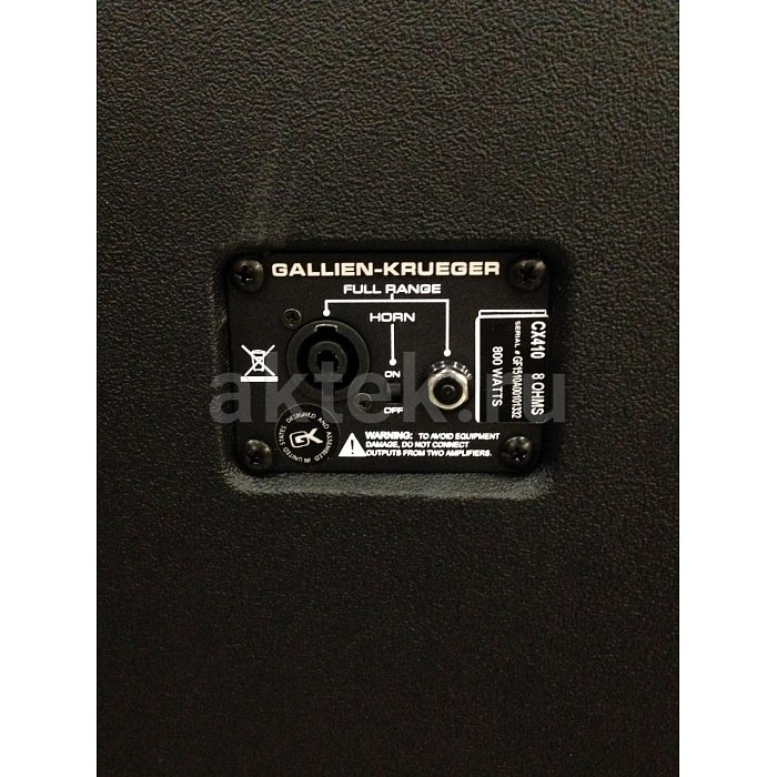 Басовый кабинет Gallien-Krueger Cx410 4 ohm 2