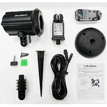 Лазерный проектор новогодний уличный SkyDisco Garden RB 50 Flower 3