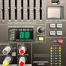 ROSS MFX122 аналоговый микшер, 12 каналов, Bluetooth 2