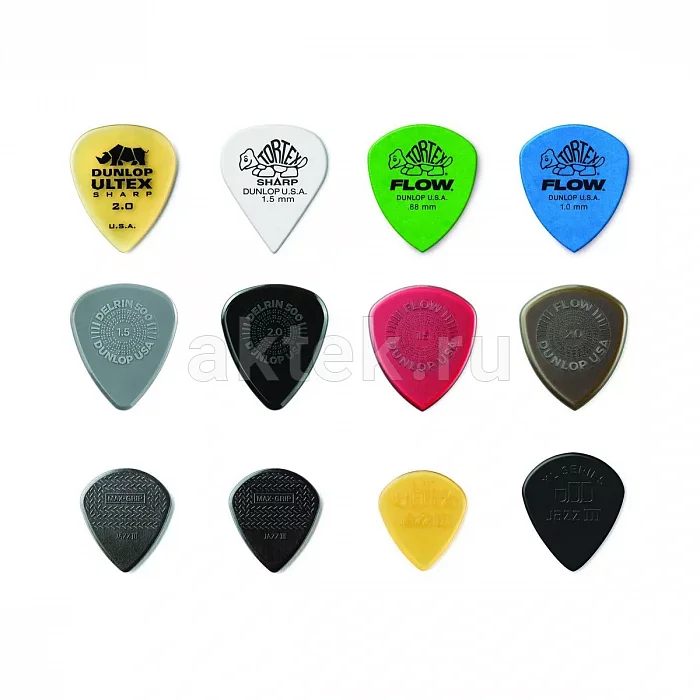 Dunlop PVP118 Variety Shred 12Pack медиаторы, ultex, 12 шт 3