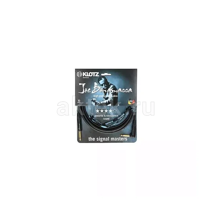 Klotz JBNPR030 Joe Bonamassa гитарный кабель Neutrik Jack, 3 м