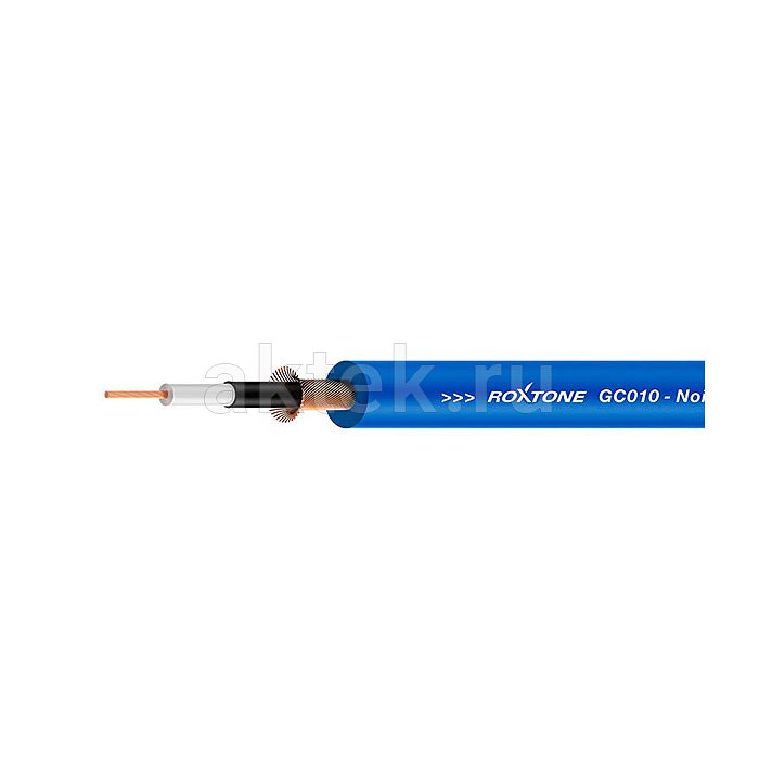 ROXTONE GC010/100 инструментальный кабель, 100 м, 1×0,22 мм² 3