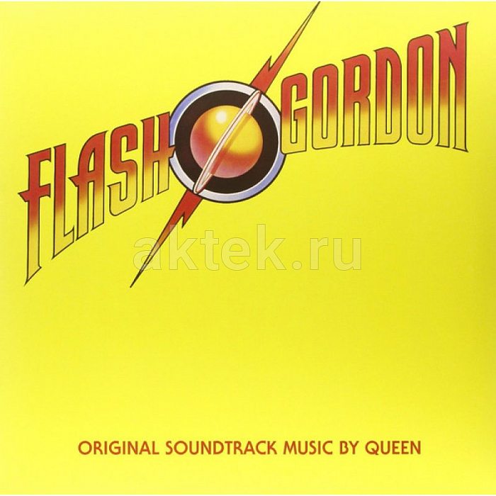 Виниловая пластинка QUEEN - FLASH GORDON BLACK VINYL 12"