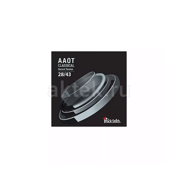 BlackSmith AAOT Classical Normal Tension 28/43 комплект струн, калибр 28-43