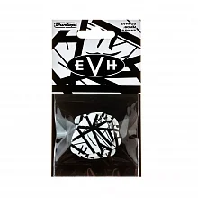 Dunlop EVHP03 EVH White With Black Stripes Picks медиаторы