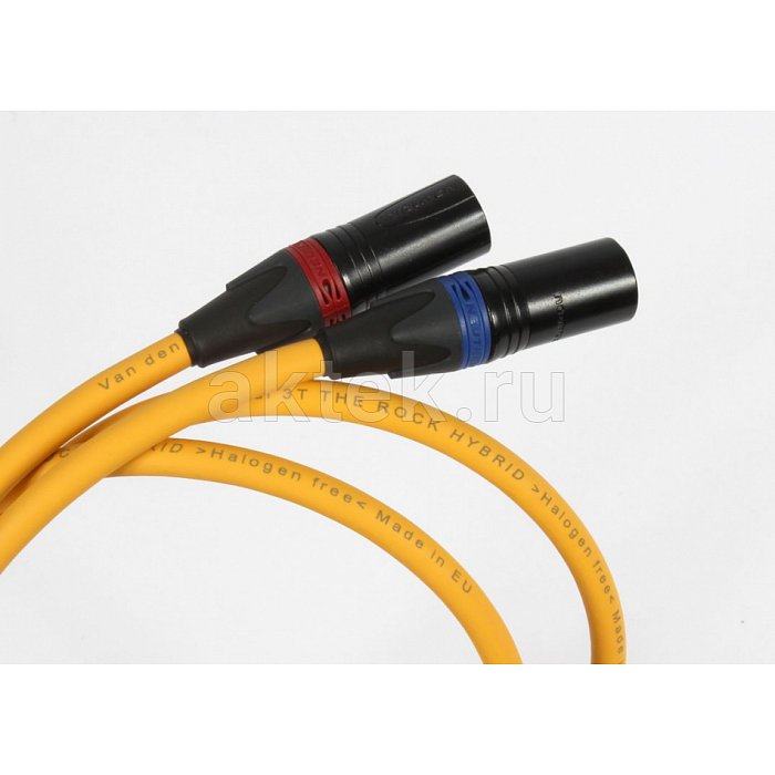Van den Hul 3T The Rock Hybrid Yellow/XLR/0.8m кабель