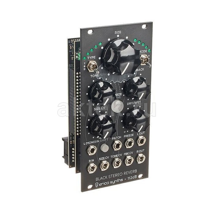 Модуль реверберации Erica Synths Black Stereo Reverb 5
