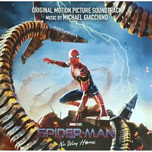 Виниловая пластинка MICHAEL GIACCHINO - OST SPIDER MAN: NO WAY HOME 180 GRAM BLACK VINYL 12"