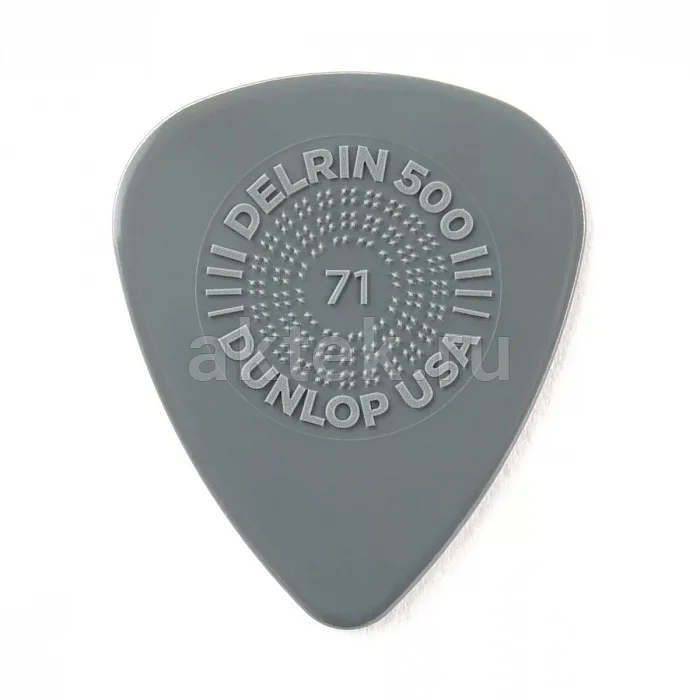 Dunlop 450R071 Delrin 500 Primegrip 72Pack медиаторы, 0,71 мм