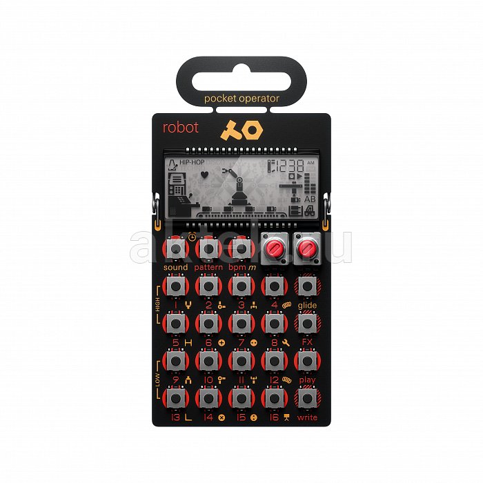 Карманный синтезатор Teenage Engineering PO-28 robot