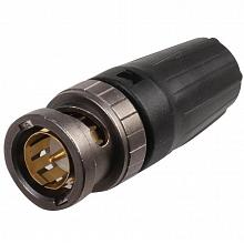 Neutrik NBNC75BLP7X кабельный разъем BNC, Belden 8241, Canare LV-61S