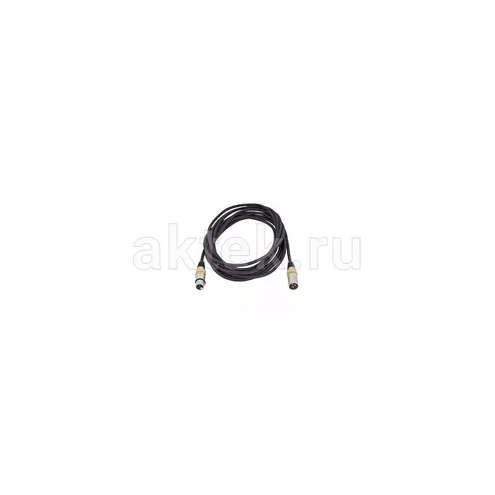 Rockcable RCL30355 D6 микрофонный кабель XLR, 5 м
