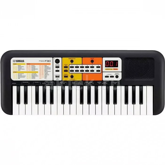 Yamaha PSS-F30 синтезатор, 37 клавиш, 32 голоса, 120 тембров