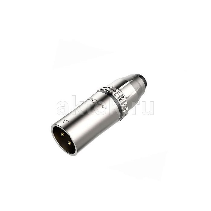ROXTONE RX3MWP-NG разъём XLR, серебристый, штекер, IP66 4