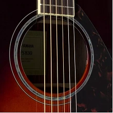 Yamaha FS830 TOBACCO BROWN SB акустическая гитара 3