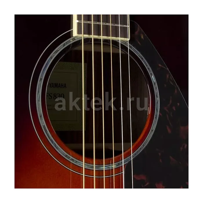 Yamaha FS830 TOBACCO BROWN SB акустическая гитара 3