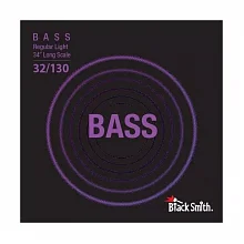 BlackSmith Bass Regular Light 34" Long комплект струн шестиструнной бас-гитары